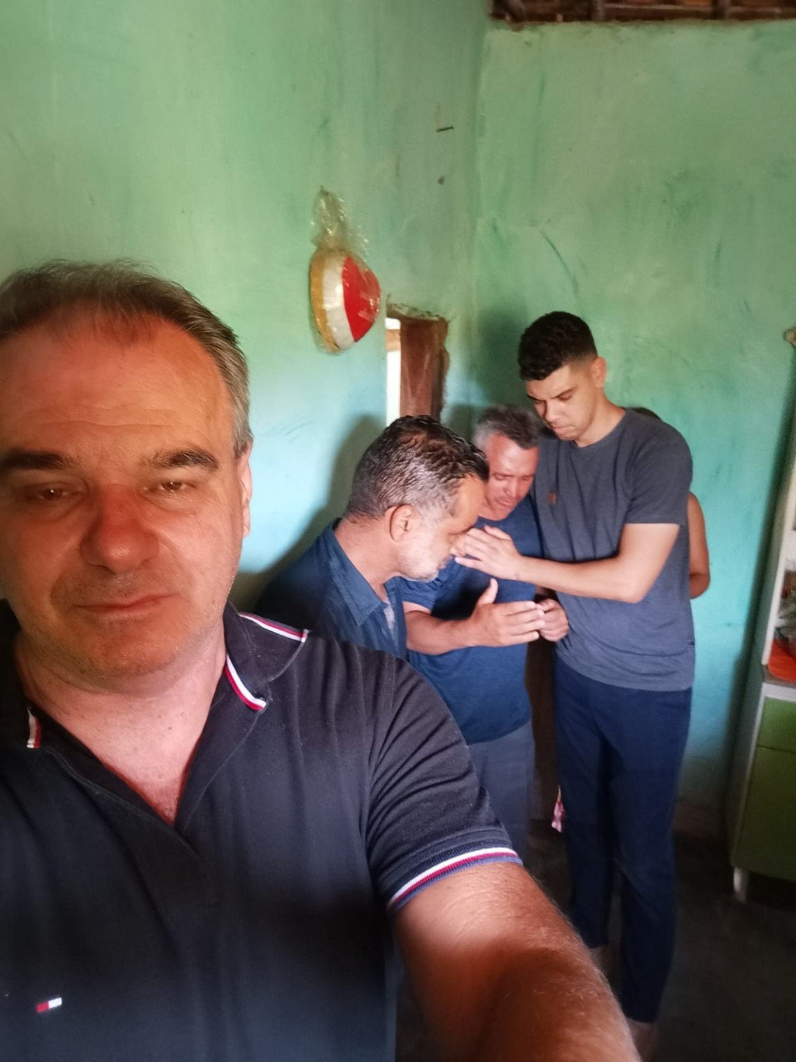 Oração e cuidado com as famílias